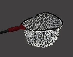 EGO MEDIUM CLEAR RUBBER MESH BAG
